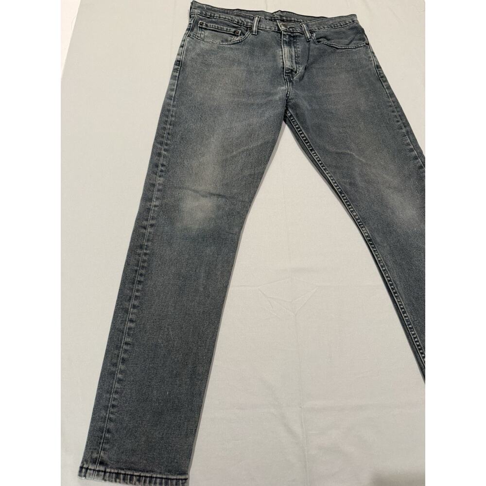 Levi’s 512 Slim Taper Jeans Men’s 34x30 Gray Stretch Denim 5 Pocket Casual￼ - Picture 4 of 14